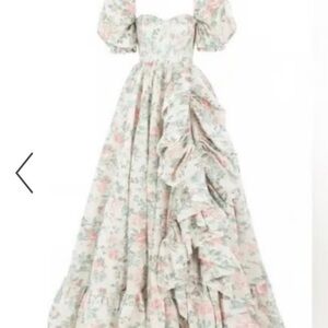 Selkie Floral Maxi Dress